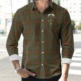 Clan Gray Crest Tartan Long Sleeve Shirt PC657