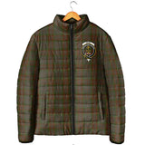 Clan Gray Crest Tartan Padded Jacket RF328