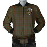 Clan Gray Crest Tartan Bomber Jacket ZJ328