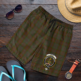 Clan Gray Crest Tartan Mens Shorts NS655