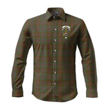 Clan Gray Crest Tartan Long Sleeve Shirt PC657