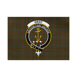 Clan Gray Crest Tartan Flag CF328