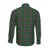 Clan Gray Hunting Crest Tartan Long Sleeve Shirt PC658