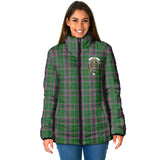 Clan Gray Hunting Crest Tartan Padded Jacket RF327