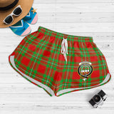 Clan Grierson Crest Tartan Womens Shorts NW1845