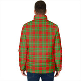 Clan Grierson Crest Tartan Padded Jacket RF329