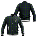 Clan Gunn Crest Tartan Baseball Jacket JM649