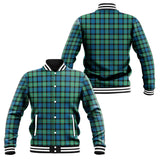 Clan Gunn Ancient Tartan Baseball Jacket J844