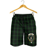 Clan Gunn Logan Crest Tartan Mens Shorts NS652