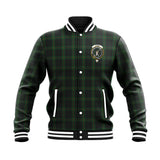 Clan Gunn Logan Crest Tartan Baseball Jacket JM652