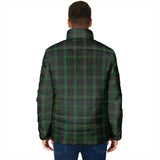 Clan Gunn Logan Crest Tartan Padded Jacket RF331