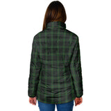 Clan Gunn Logan Crest Tartan Padded Jacket RF331