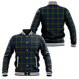 Clan Gunn Modern Tartan Baseball Jacket J842