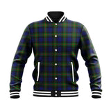 Clan Gunn Modern Tartan Baseball Jacket J842