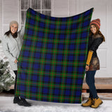 Clan Gunn Modern Tartan Blanket U385