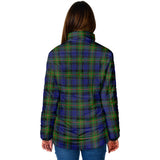 Clan Gunn Modern Crest Tartan Padded Jacket RF332