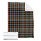 Clan Gunn Weathered Tartan Blanket U387