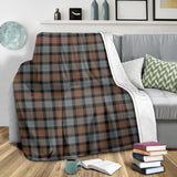 Clan Gunn Weathered Tartan Blanket U387