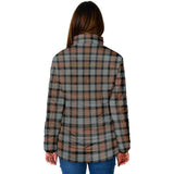 Clan Gunn Weathered Crest Tartan Padded Jacket RF334