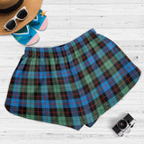 Clan Guthrie Ancient Crest Tartan Womens Shorts NW1839