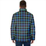 Clan Guthrie Ancient Crest Tartan Padded Jacket RF335