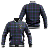 Clan Guthrie Modern Crest Tartan Baseball Jacket JM647