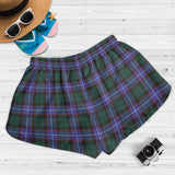 Clan Guthrie Modern Crest Tartan Womens Shorts NW1838