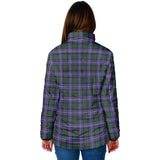 Clan Guthrie Modern Crest Tartan Padded Jacket RF336