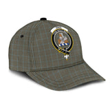 Haig Tartan Classic Cap with Family Crest