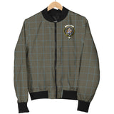 Clan Haig Crest Tartan Bomber Jacket ZJ338