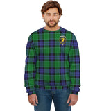 Clan Haldane Crest Tartan Sweatshirt HC644