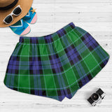 Clan Haldane Crest Tartan Womens Shorts NW1835