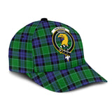 Haldane Tartan Classic Cap with Family Crest