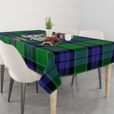 Clan Haldane Tartan Tablecloth Golden Sword of Courageous Legacy BG343