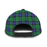 Haldane Tartan Classic Cap with Family Crest