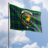 Clan Haldane Crest Tartan Flag CF339