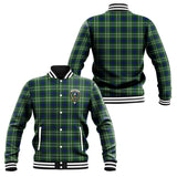 Clan Haliburton Crest Tartan Baseball Jacket JM643