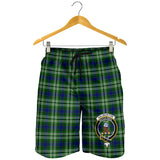 Clan Haliburton Crest Tartan Mens Shorts NS643