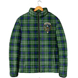 Clan Haliburton Crest Tartan Padded Jacket RF340