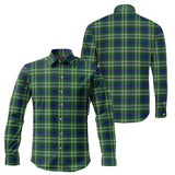 Clan Haliburton Tartan Long Sleeve Shirt P854