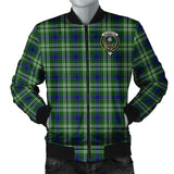 Clan Haliburton Crest Tartan Bomber Jacket ZJ340