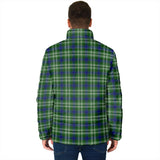 Clan Haliburton Crest Tartan Padded Jacket RF340