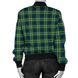 Clan Haliburton Crest Tartan Bomber Jacket ZJ340