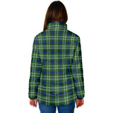 Clan Haliburton Crest Tartan Padded Jacket RF340