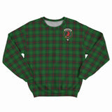 Clan Halkerston Crest Tartan Sweatshirt HC642