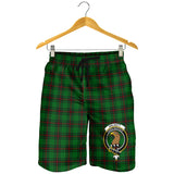 Clan Halkett Crest Tartan Mens Shorts NS641