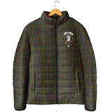 Clan Hall Crest Tartan Padded Jacket RF343