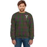 Clan Hall Crest Tartan Sweatshirt HC640