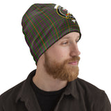 Clan Hall Crest Tartan Beanies Hat LC343