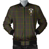 Clan Hall Crest Tartan Bomber Jacket ZJ343